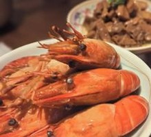 Steamed and Drunk Freshwater Shrimp