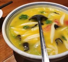 Oyster Noodle Dumplings Soup