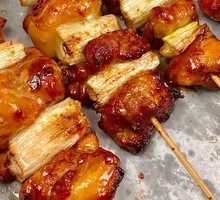 Scallion Chicken Skewers