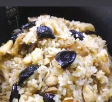 Mushroom Chicken Rice