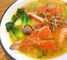White Crab Three Delicacies Noodles