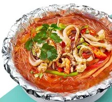 Squid with Vermicelli