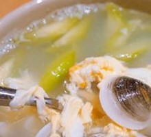 Loofah and Clam Soup