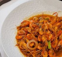Stir-fried River Shrimp