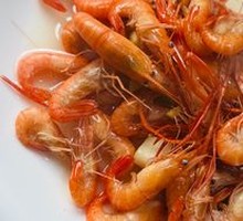 Boiled Shrimp in Salt Water