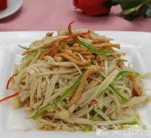 Shredded Pork with Enoki Mushrooms