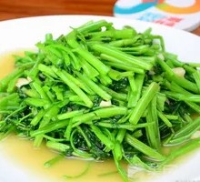 Garlic Stir-Fried Water Spinach