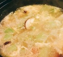 Loofah and Egg Soup