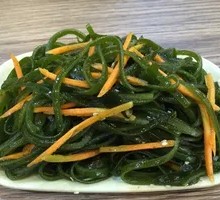Cold-mixed kelp strands