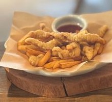 Crispy Pork and Potato Fries Combo