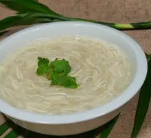 Tofu and Enoki Mushroom Soup