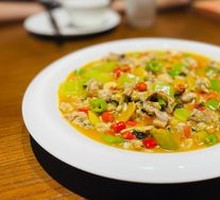 Perilla Frog with Beef