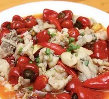 Sichuan-style Frog with Pickled Chili