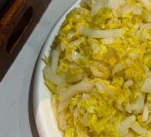 Spicy and Sour Napa Cabbage