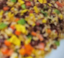 Green Pepper Beef Fried Rice