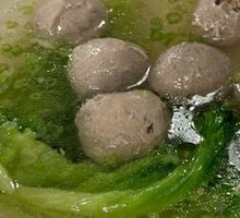 Beef Meatball Soup