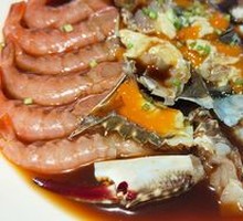 Eighteen Cuts Red Crab with Red Shrimp