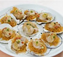Garlic and Vermicelli Sea Scallop