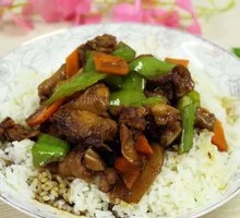 Braised Chicken Rice Bowl