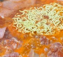 Traditional Cheese Luncheon Meat Military Hot Pot