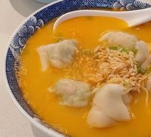 Shrimp and Pork Dumplings in Shrimp Broth