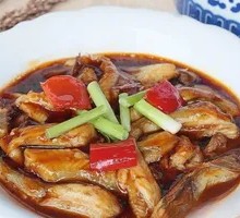 Braised Fish Offal with Tofu