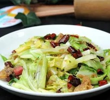 Pork Lard Crumbs with Napa Cabbage