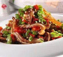 Bell Pepper Stir-fried Pig Ear