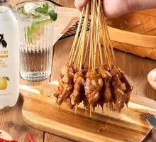 Pork Rib Skewers