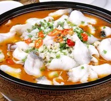 Sour Cabbage Fish with Black Bass