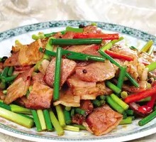 蒜苔炒腊味