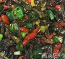 Dried Bean Curd Stir-Fried with Preserved Pork