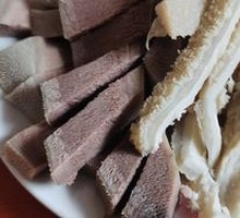 Beef Tripe and Tongue Dry Noodles