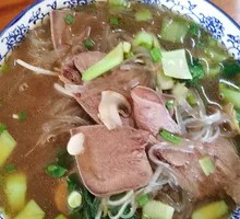 Beef Tongue with Vermicelli