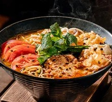 Passion Fruit Rice Noodle Soup