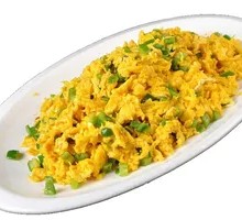 Green Pepper and Egg Fried Rice