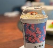 Azure Orchid Latte