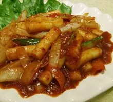 Ramen with Rice Cake Stir-fry