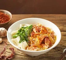 Sizzling Oil-Poured Noodles