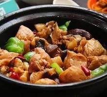 Braised Chicken with Pork Ribs