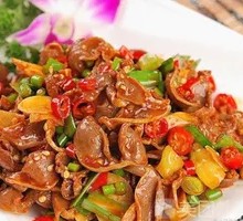 Spicy Sour Chicken Offal Rice