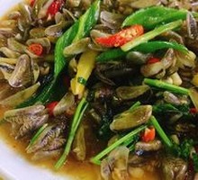Stir-fried Thin-shelled Clams