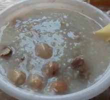 Salted Pork Bone Dried Fish Peanut Porridge
