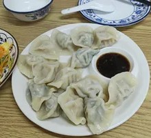 Chinese cabbage and pork dumplings