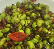 Green Soybean Grandma's Pickled Vegetable with Minced Pork