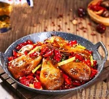 干锅香辣鸭头