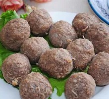 Beef Meatballs with Filling