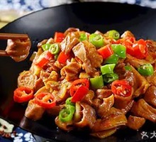 Spicy Pork Intestines Stir-fry