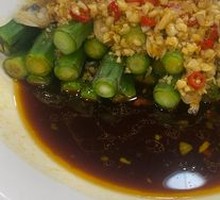 Sesame-Flavored Okra