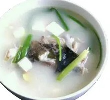 Fish Head and Tofu Soup